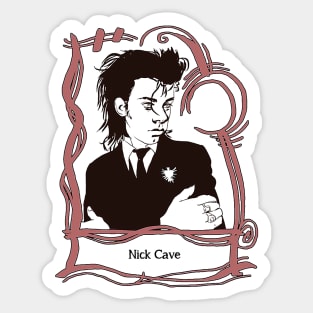 Nick Cave Sticker
